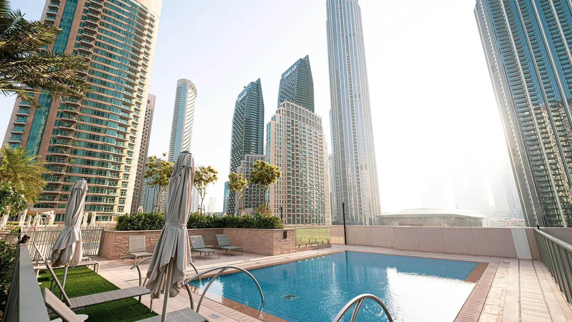 두바이 Downtown - 4Br - Burj Khalifa & Fountain View 아파트