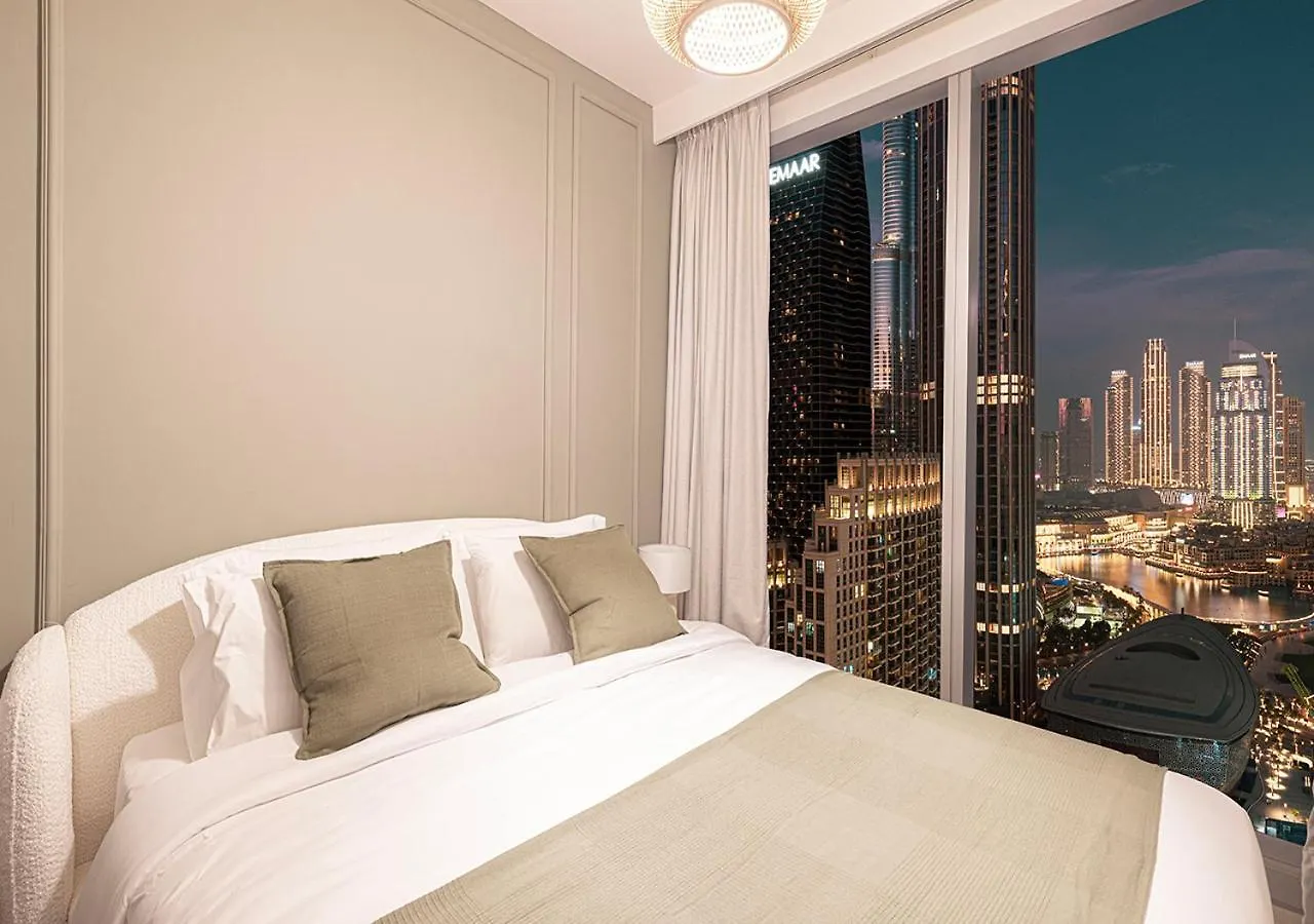 두바이 Downtown - 4Br - Burj Khalifa & Fountain View 아파트