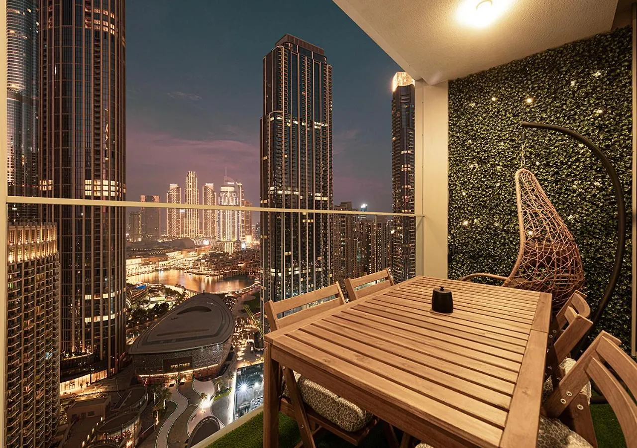 두바이 Downtown - 4Br - Burj Khalifa & Fountain View 아파트 아랍에미리트