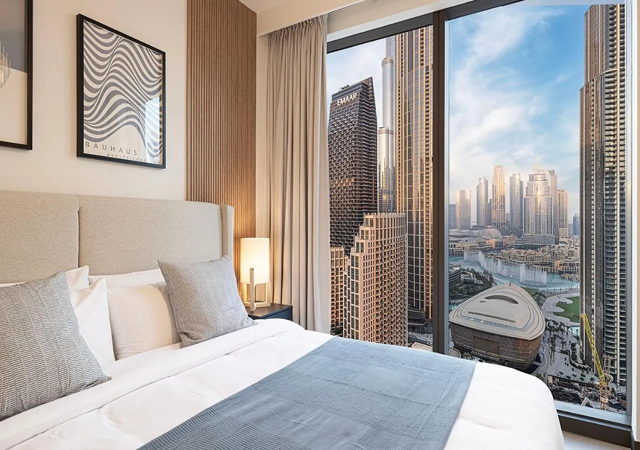 Downtown - 4Br - Burj Khalifa & Fountain View Apartment Dubai